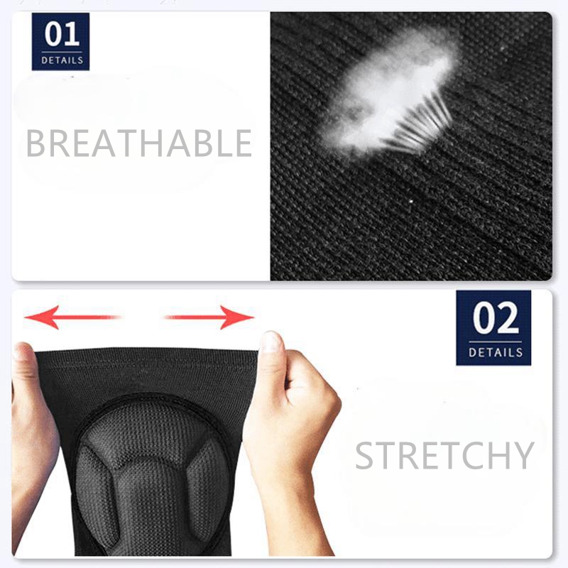 Protective Knee Pads Thick Sponge Anti-slip Collision Avoidance Knee Sleeve