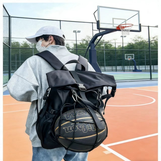 Roll Top Functional Outdoor Backpack