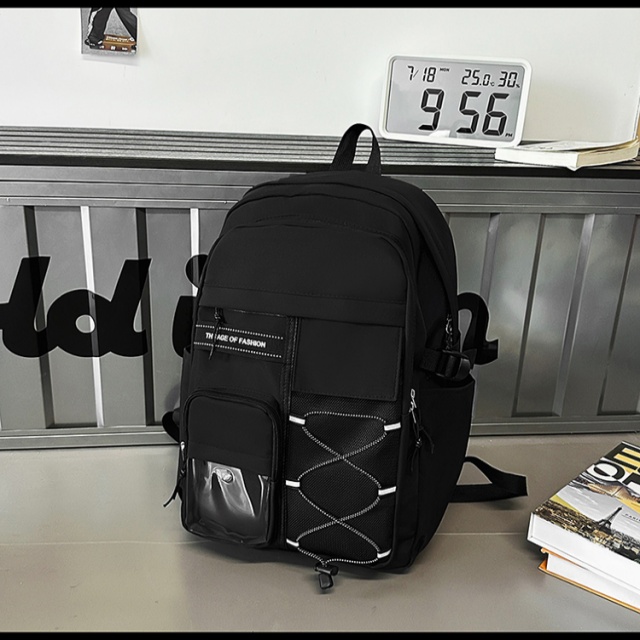 Contrast Color Fashion Backpack