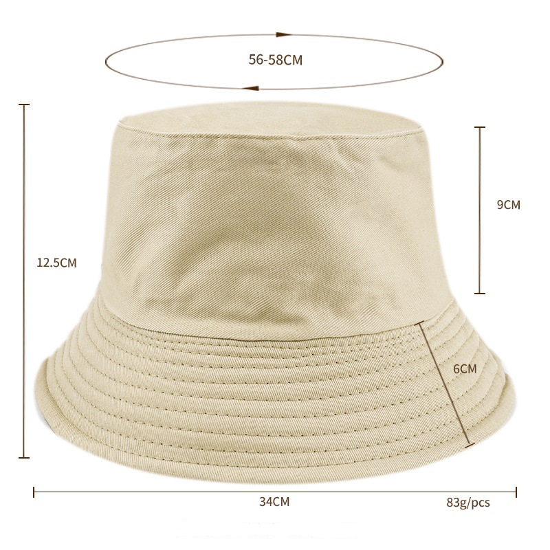 Cappello per pescatori a doppia faccia di alta qualità 